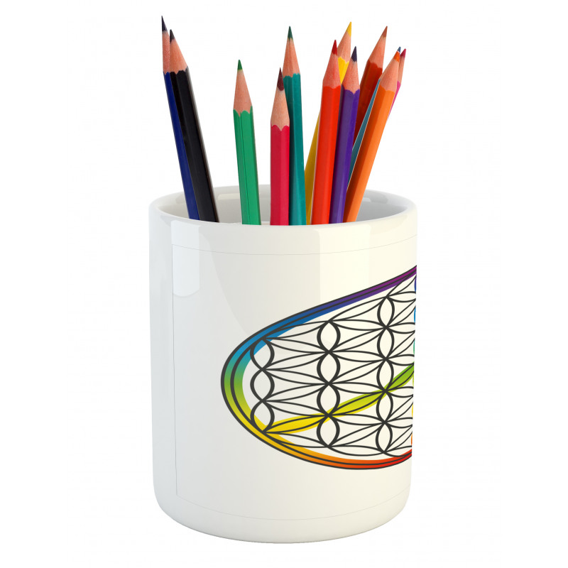 Life and Peace Pencil Pen Holder