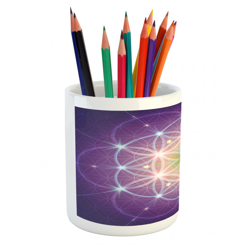 Sign of Cosmos Folk Pencil Pen Holder