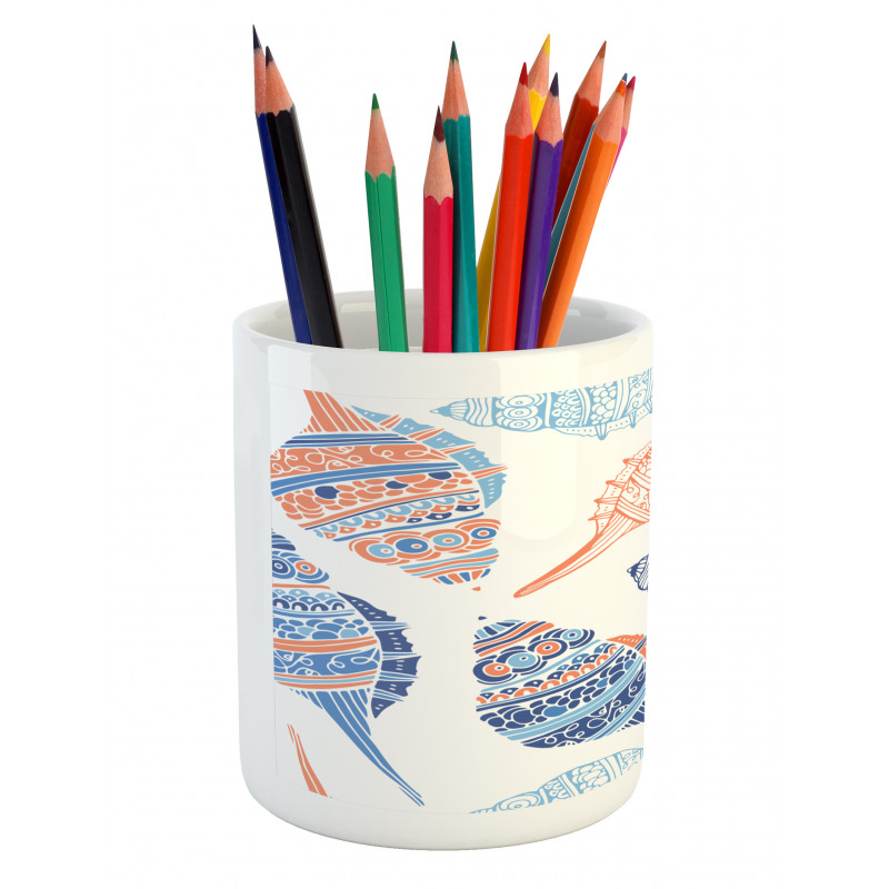 Maritime Sealife Sea Pencil Pen Holder