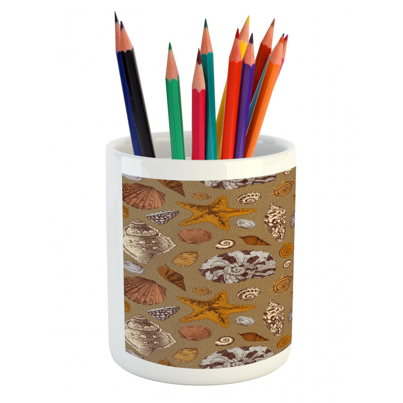 Underwater Animals Pencil Pen Holder