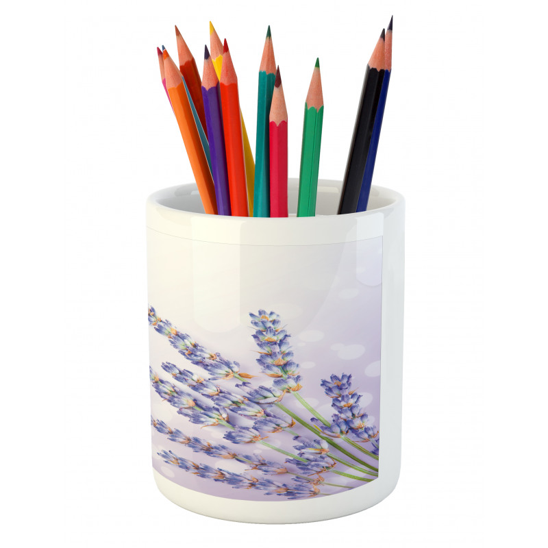 Fresh Herb Plant Posy Pencil Pen Holder