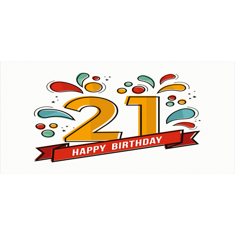 Digital 21 Birthday Pencil Pen Holder