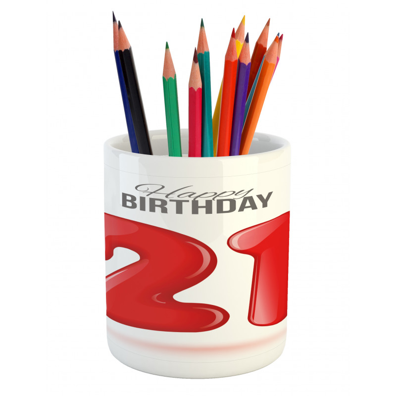 Teen Birthday Party Pencil Pen Holder