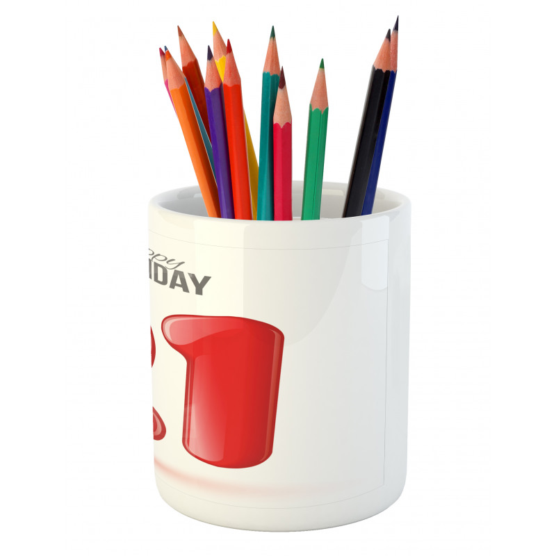 Teen Birthday Party Pencil Pen Holder