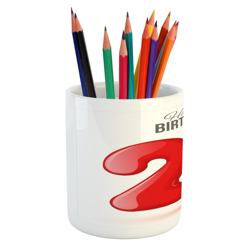 Teen Birthday Party Pencil Pen Holder