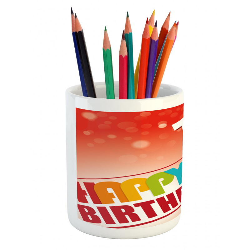 15th Birthday Concept Pencil Pen Holder