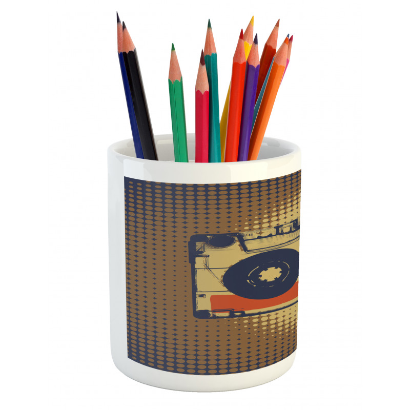 Audiocasette Music Fun Pencil Pen Holder