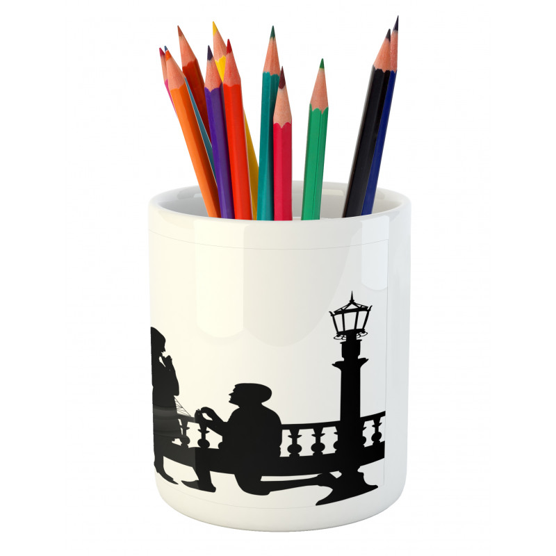 Paris City Lovers Pencil Pen Holder