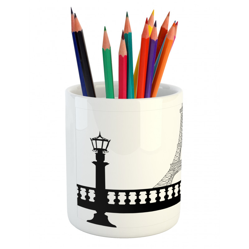 Paris City Lovers Pencil Pen Holder