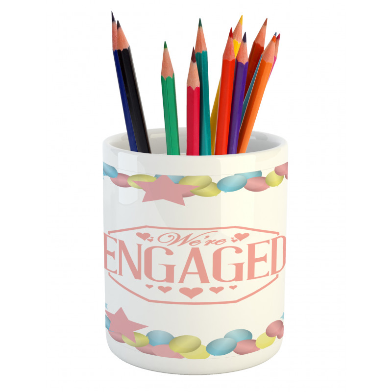 Engagement Theme Pencil Pen Holder