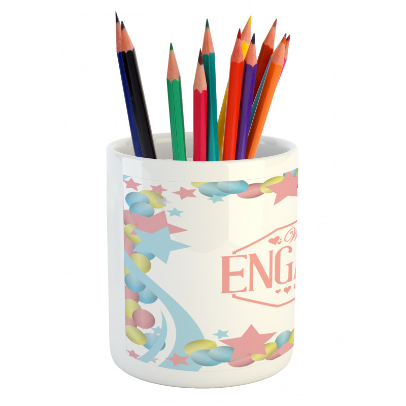 Engagement Theme Pencil Pen Holder