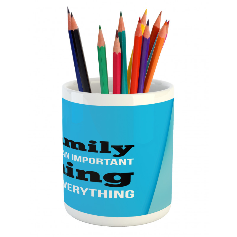 Family Writing Pencil Pen Holder