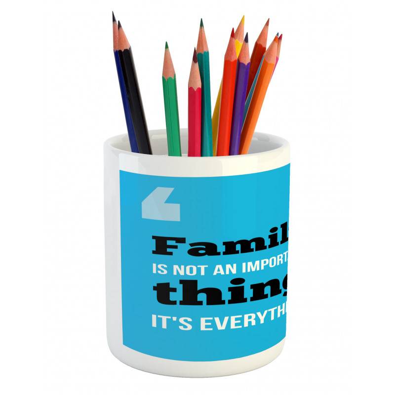 Family Writing Pencil Pen Holder