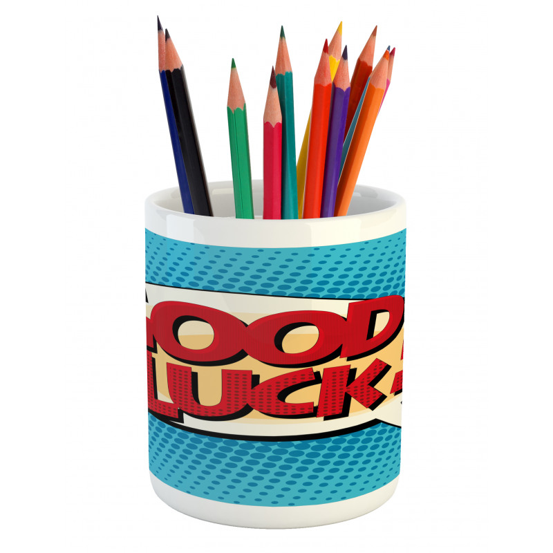 Comic Book Strip Pencil Pen Holder