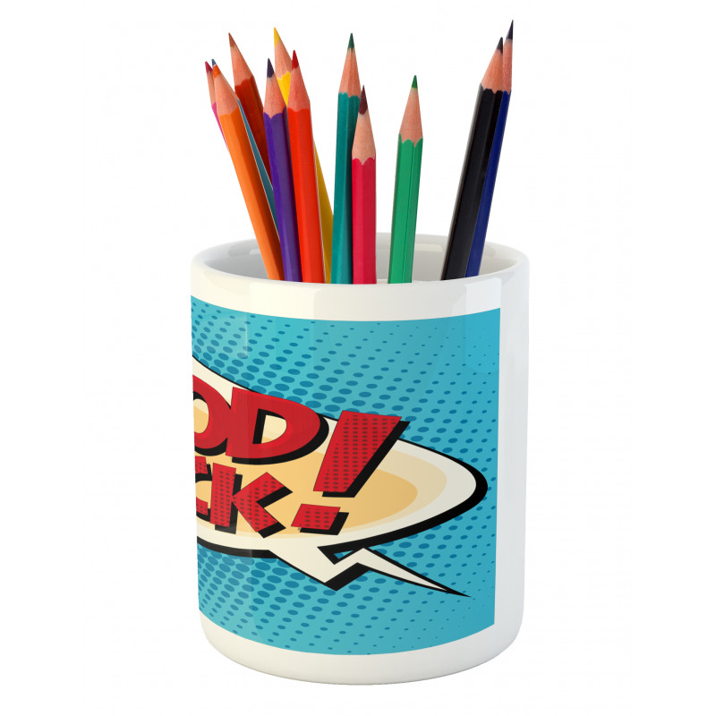 Comic Book Strip Pencil Pen Holder