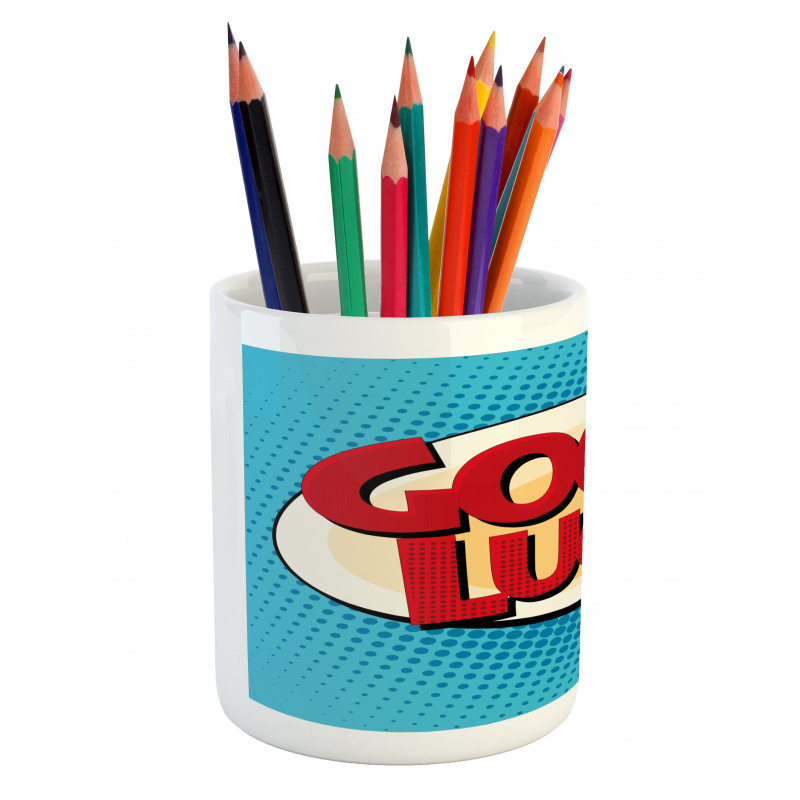 Comic Book Strip Pencil Pen Holder