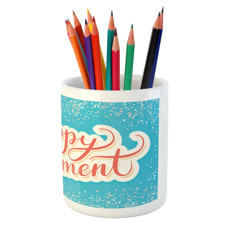 Happy Retirement Pencil Pen Holder