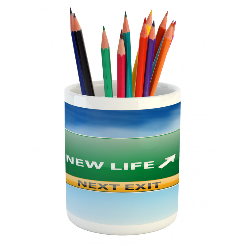 New Life Concept Pencil Pen Holder