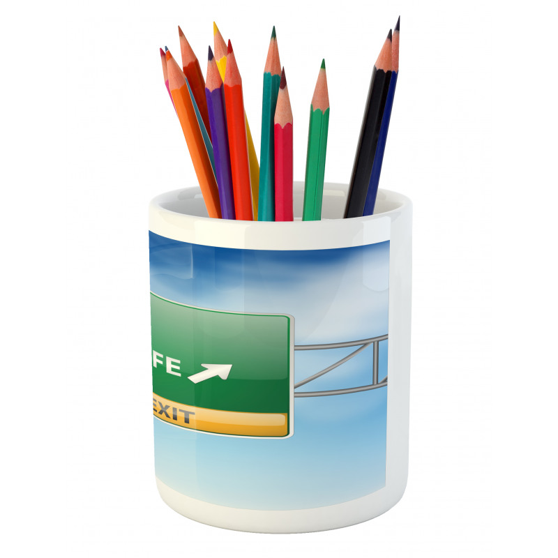 New Life Concept Pencil Pen Holder