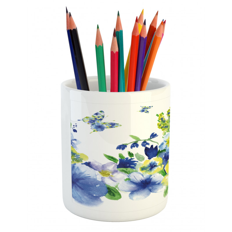 Spring Blooms Pencil Pen Holder