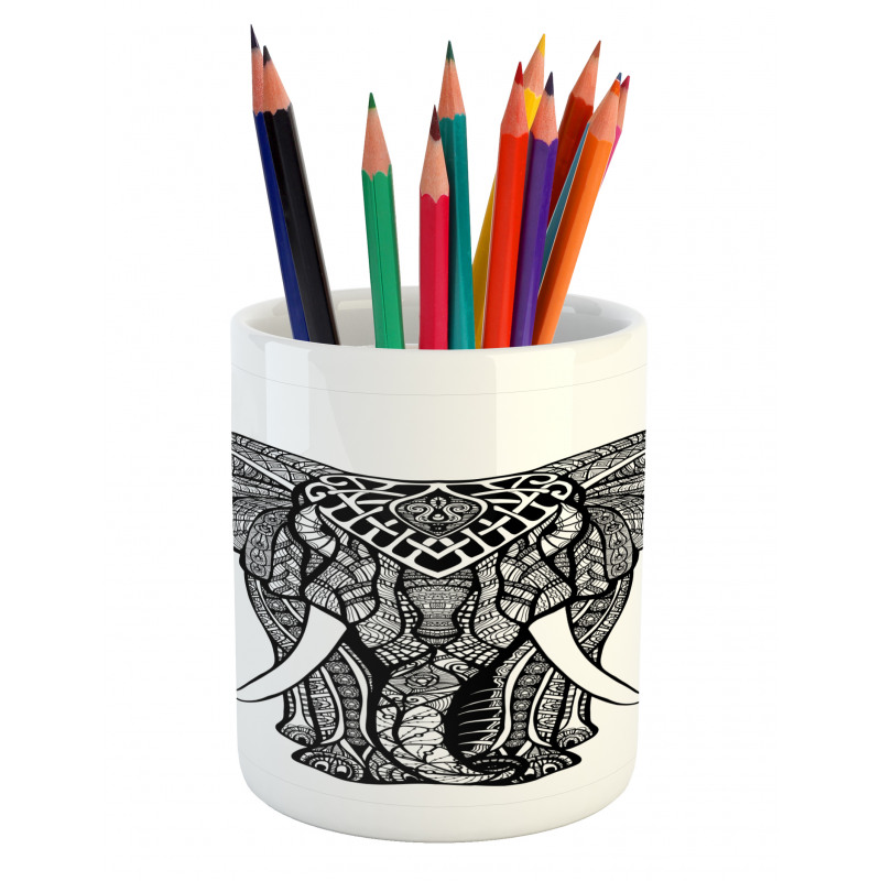 Native Totem Pencil Pen Holder