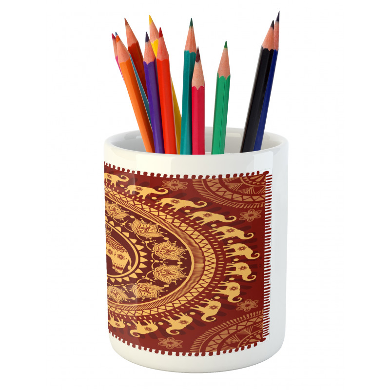 Lotus Pencil Pen Holder