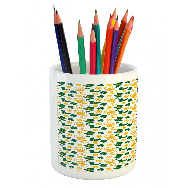 Happy St. Patrick's Day Pencil Pen Holder