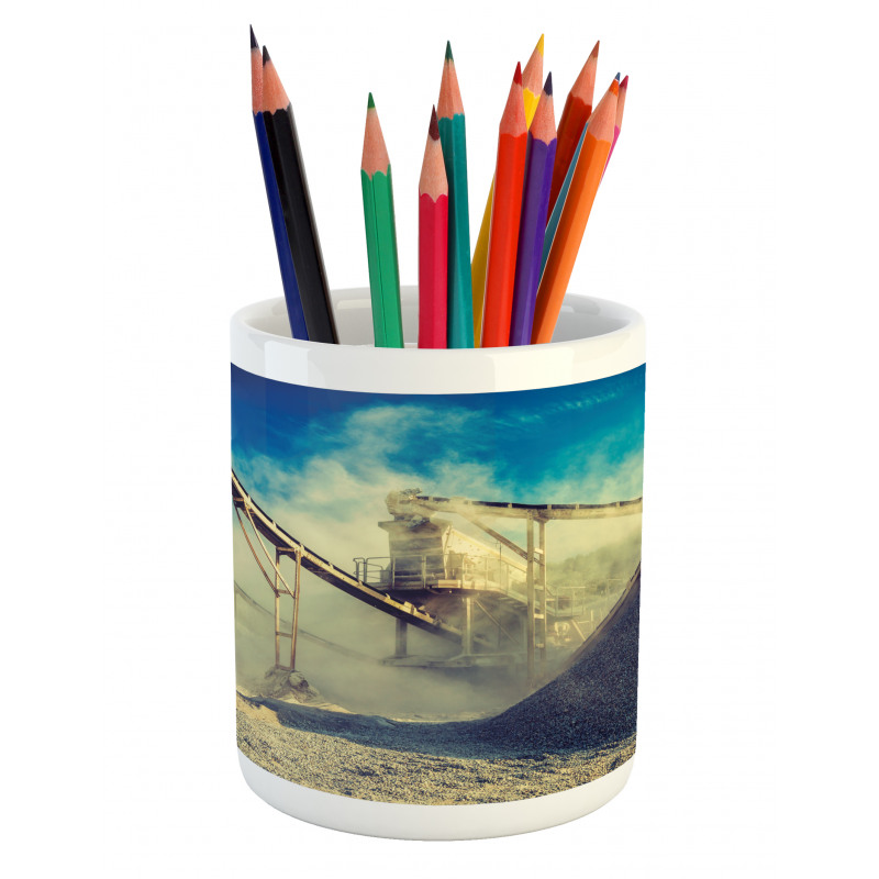 Dust Machine Pencil Pen Holder