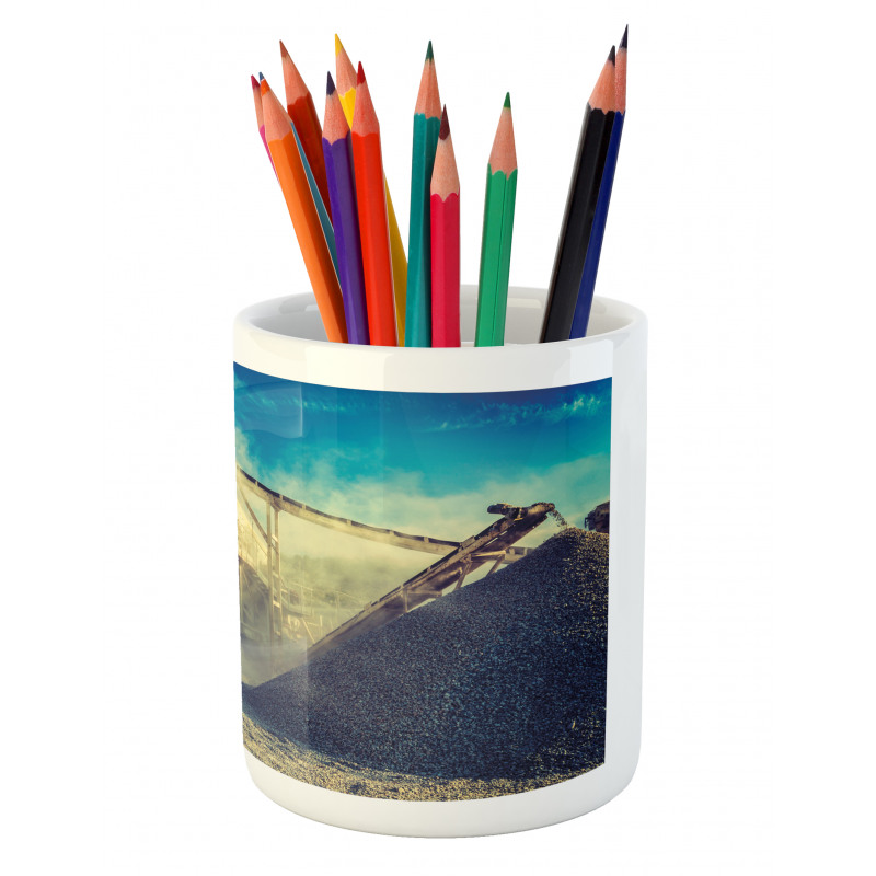 Dust Machine Pencil Pen Holder