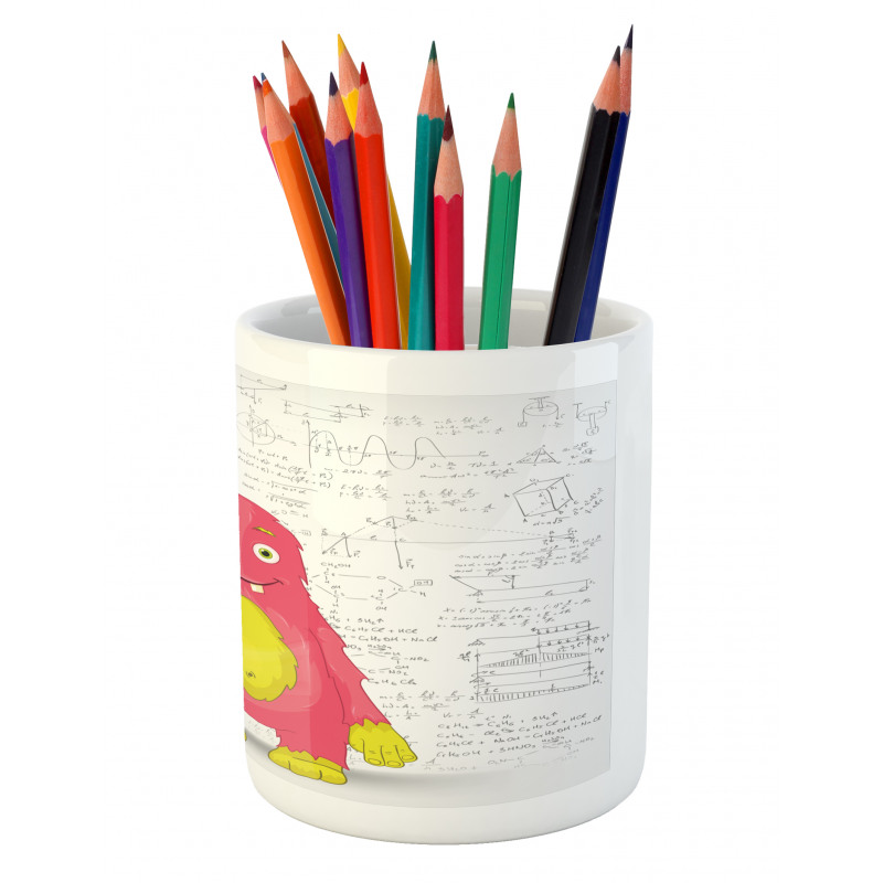 Funny Smart Monster Pencil Pen Holder