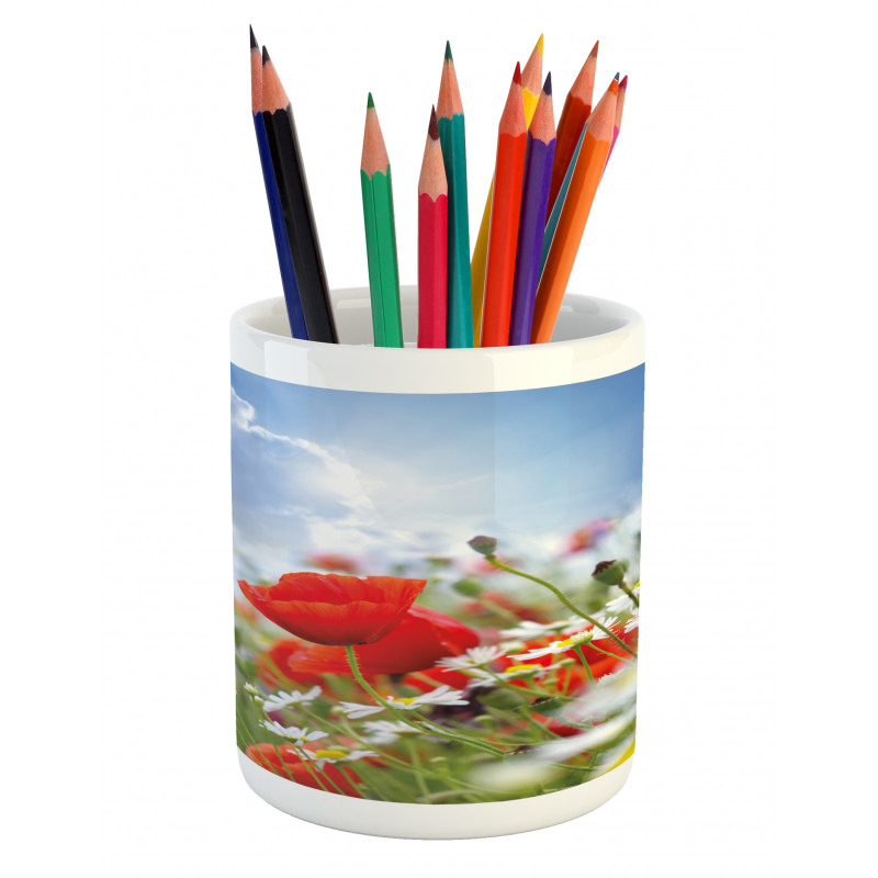 Spring Meadow Pencil Pen Holder