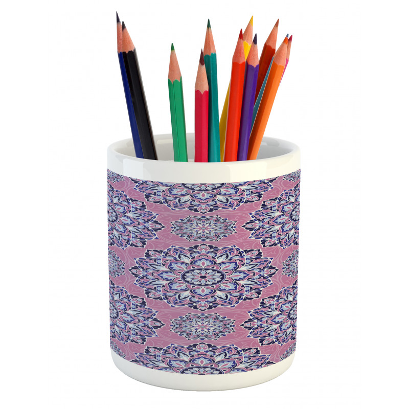 Oriental Lines Pencil Pen Holder