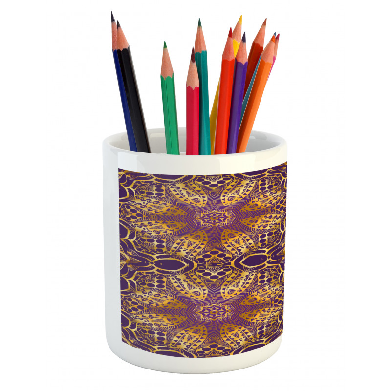 Boho Motif Pencil Pen Holder