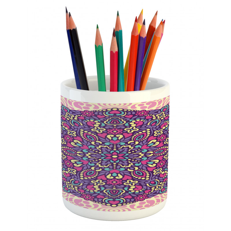 Floral Cosmos Pencil Pen Holder