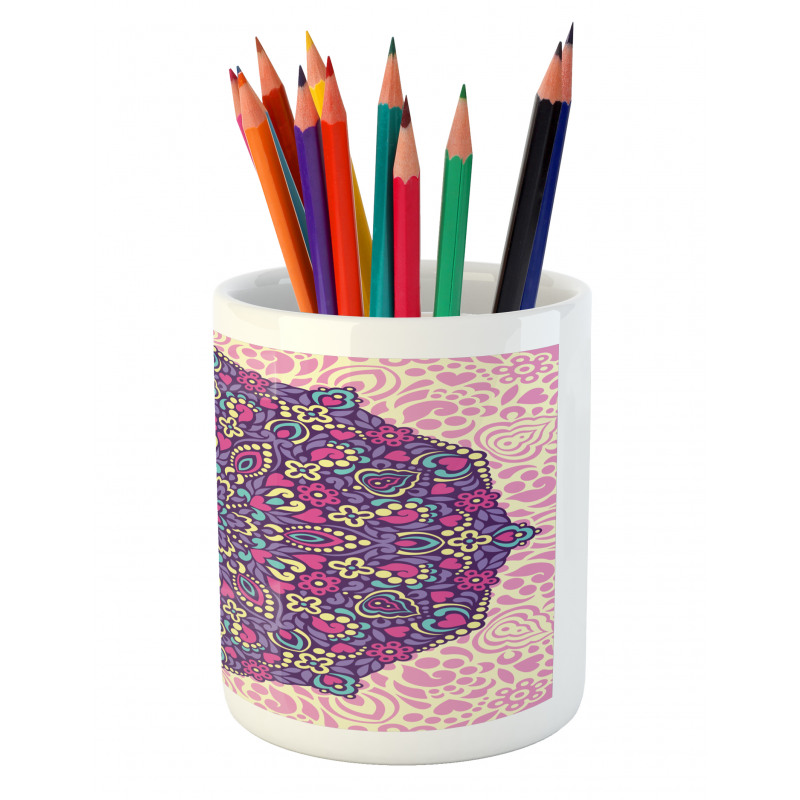 Floral Cosmos Pencil Pen Holder