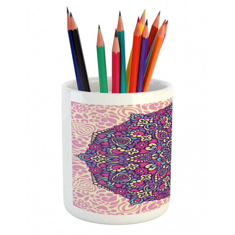 Floral Cosmos Pencil Pen Holder