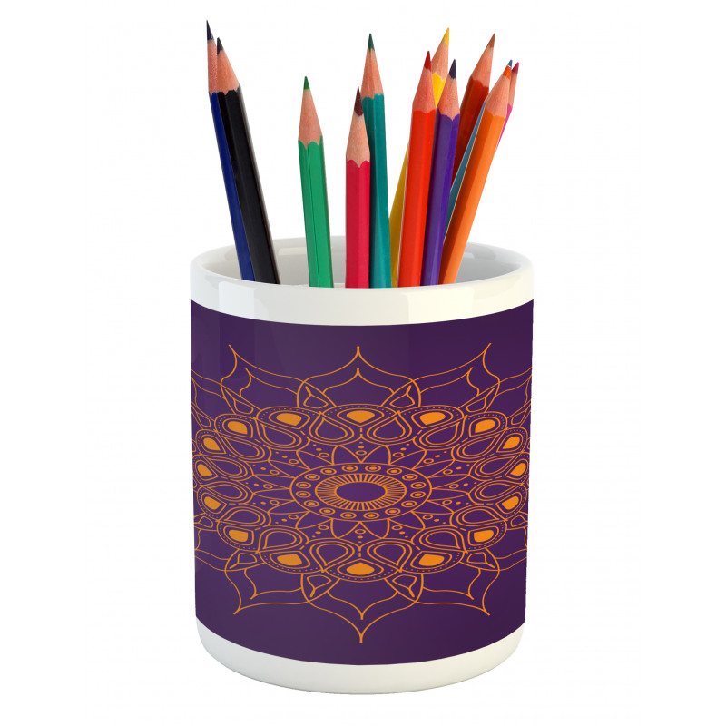 Mystic Sun Pencil Pen Holder