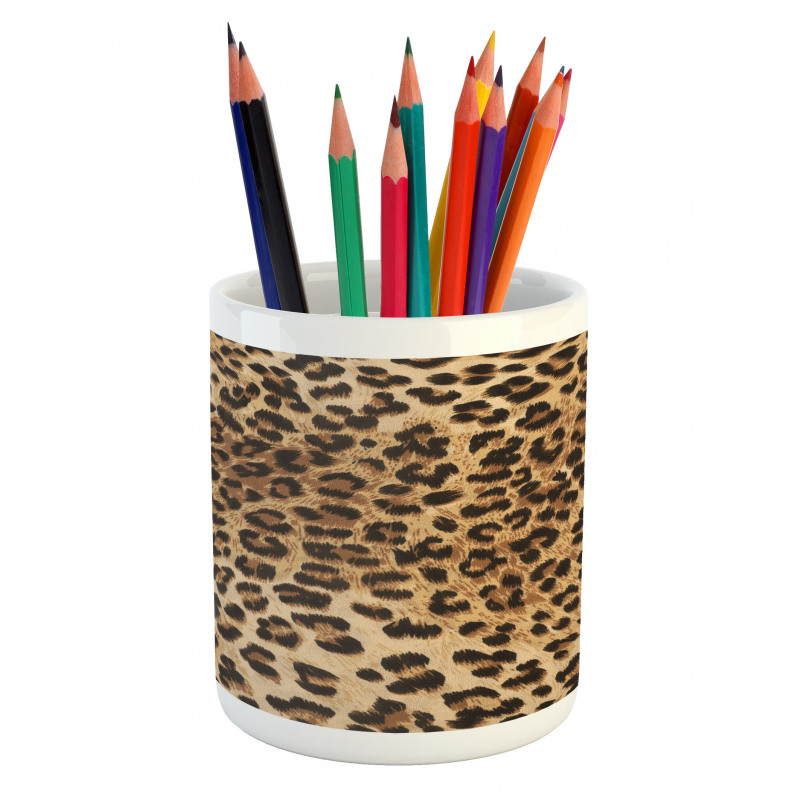 Wild Animal Skin Pencil Pen Holder