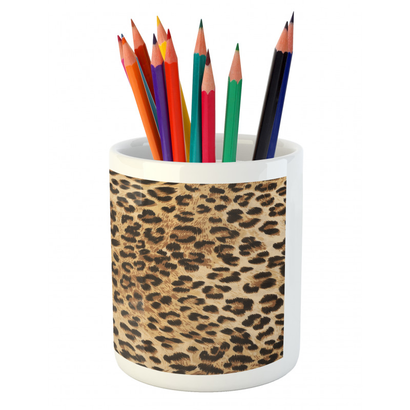 Wild Animal Skin Pencil Pen Holder