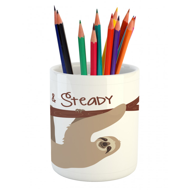 Cartoon Wildlife Mammal Pencil Pen Holder