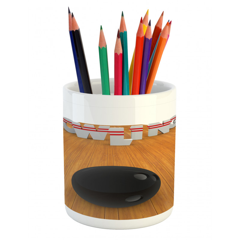 Alley Skittles Pencil Pen Holder