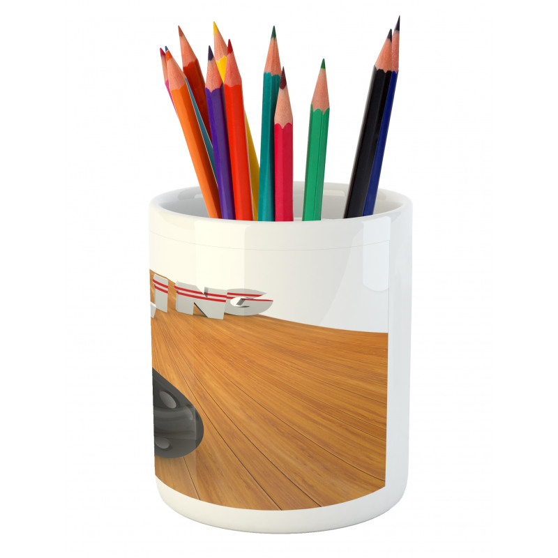 Alley Skittles Pencil Pen Holder