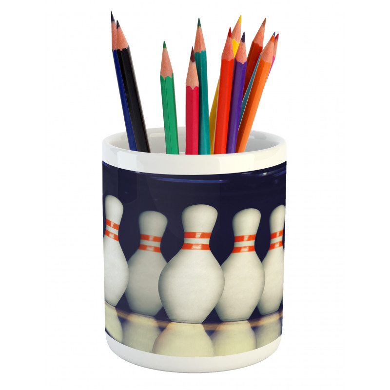 Pins on Alley Pencil Pen Holder