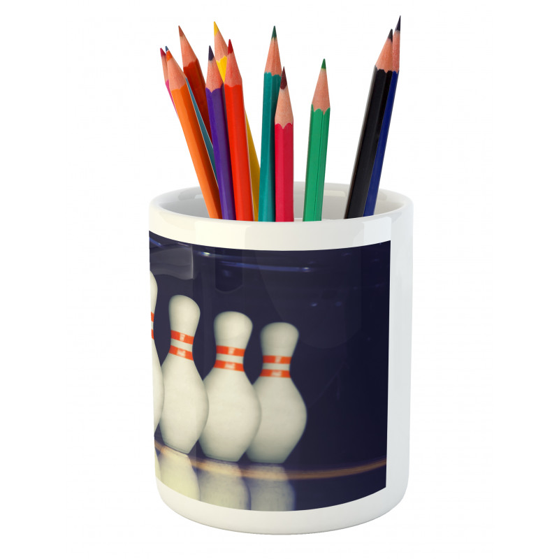 Pins on Alley Pencil Pen Holder