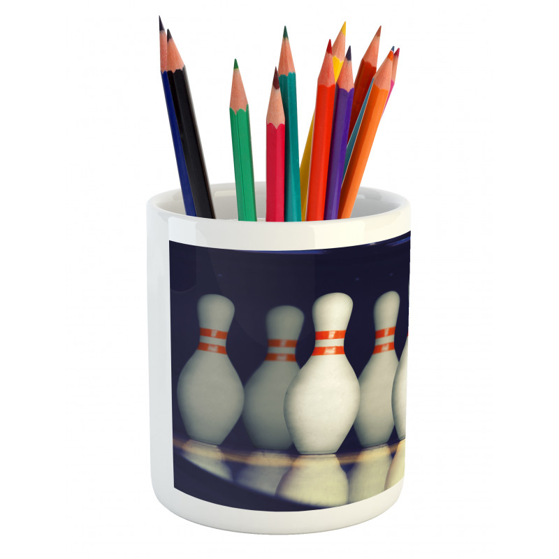 Pins on Alley Pencil Pen Holder