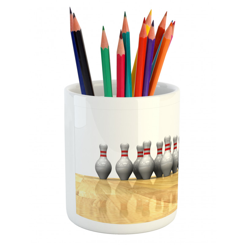 Objects on Floor Pencil Pen Holder