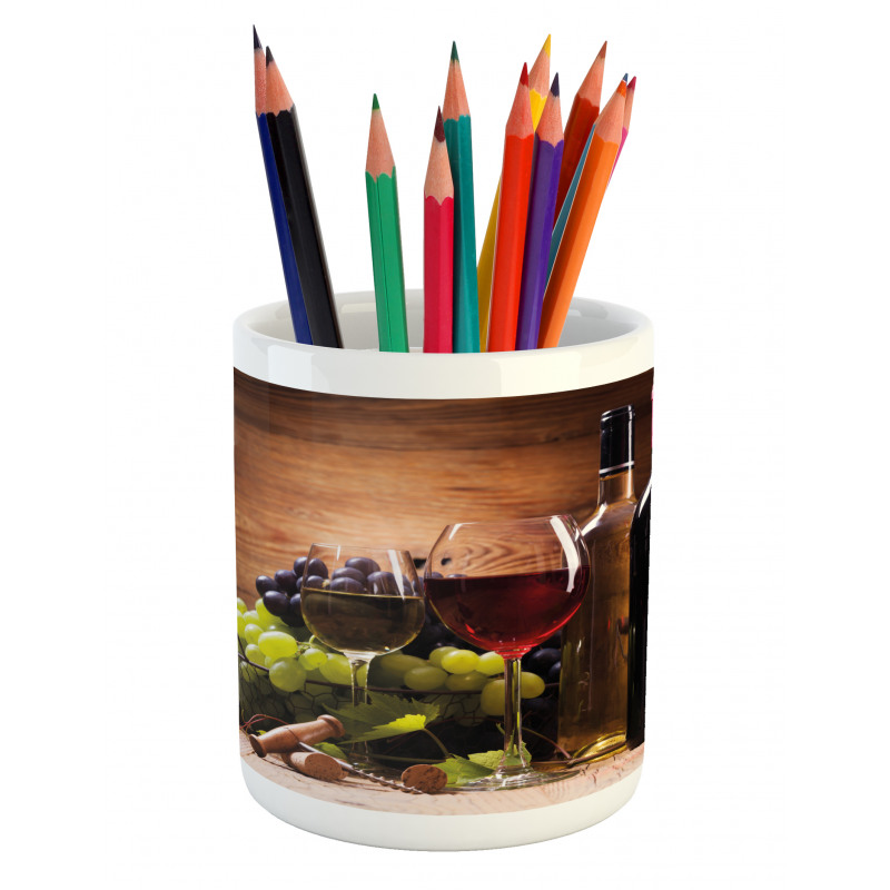 French Gourmet Tasting Pencil Pen Holder