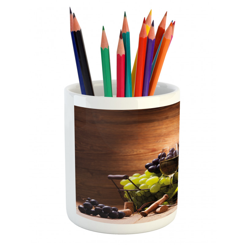 French Gourmet Tasting Pencil Pen Holder