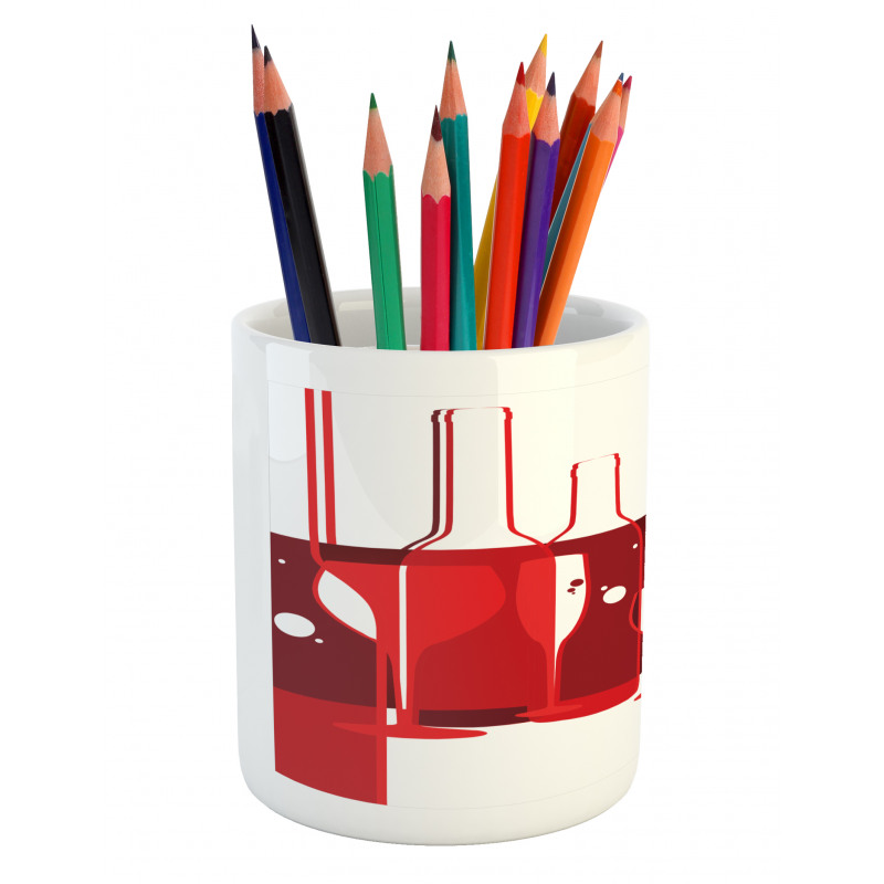 Modern Abstract Pencil Pen Holder