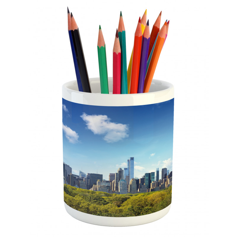 Central Park Midtown NYC Pencil Pen Holder